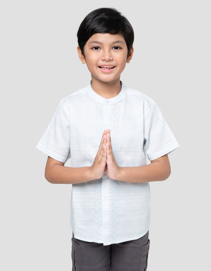 Little M Twinn Bdr Pintu Kemeja Koko Anak Laki-laki