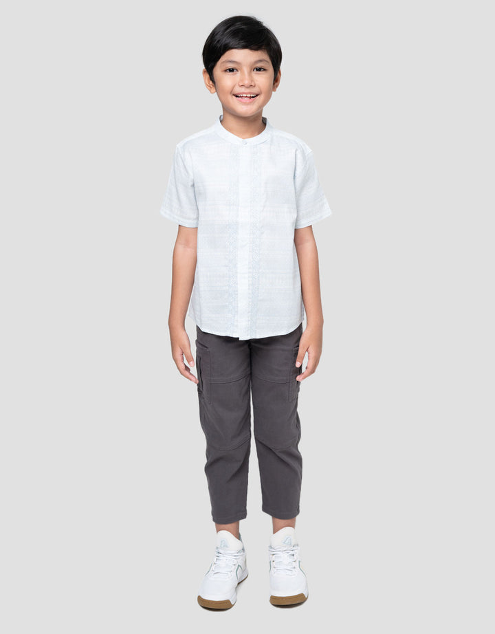Little M Twinn Bdr Pintu Kemeja Koko Anak Laki-laki