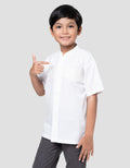 Little M Twinn Tengah Kemeja Koko Anak Laki-laki
