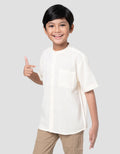Little M Wash Kemeja Koko Anak Laki-laki