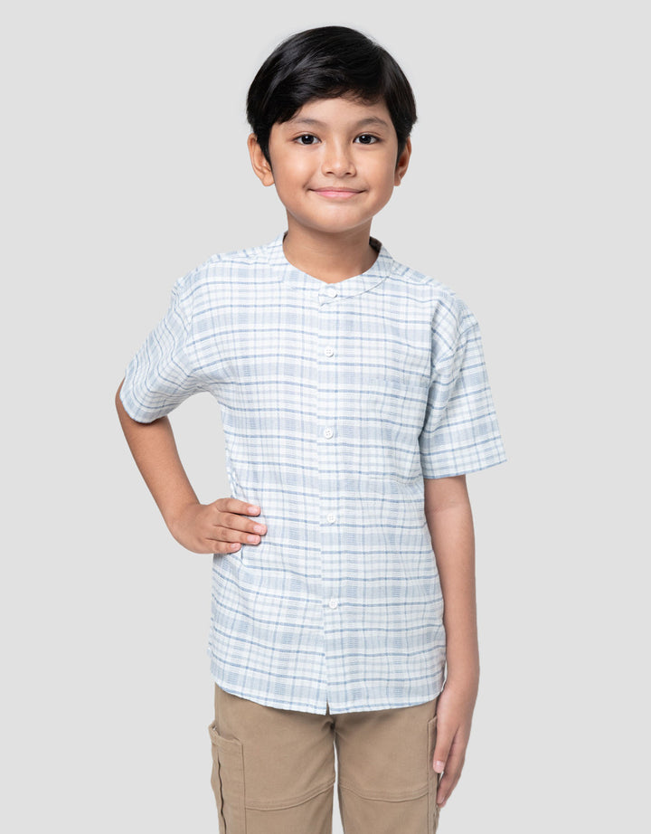 Little M Kotak Kemeja Koko Anak Laki-laki