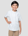 Little M Salur Komb Kemeja Koko Anak Laki-laki