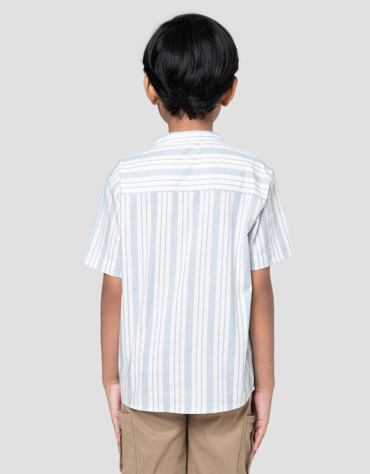 Little M Salur Komb Kemeja Koko Anak Laki-laki