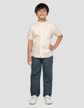 Little M Dobby Tex Kemeja Koko Anak Laki-Laki