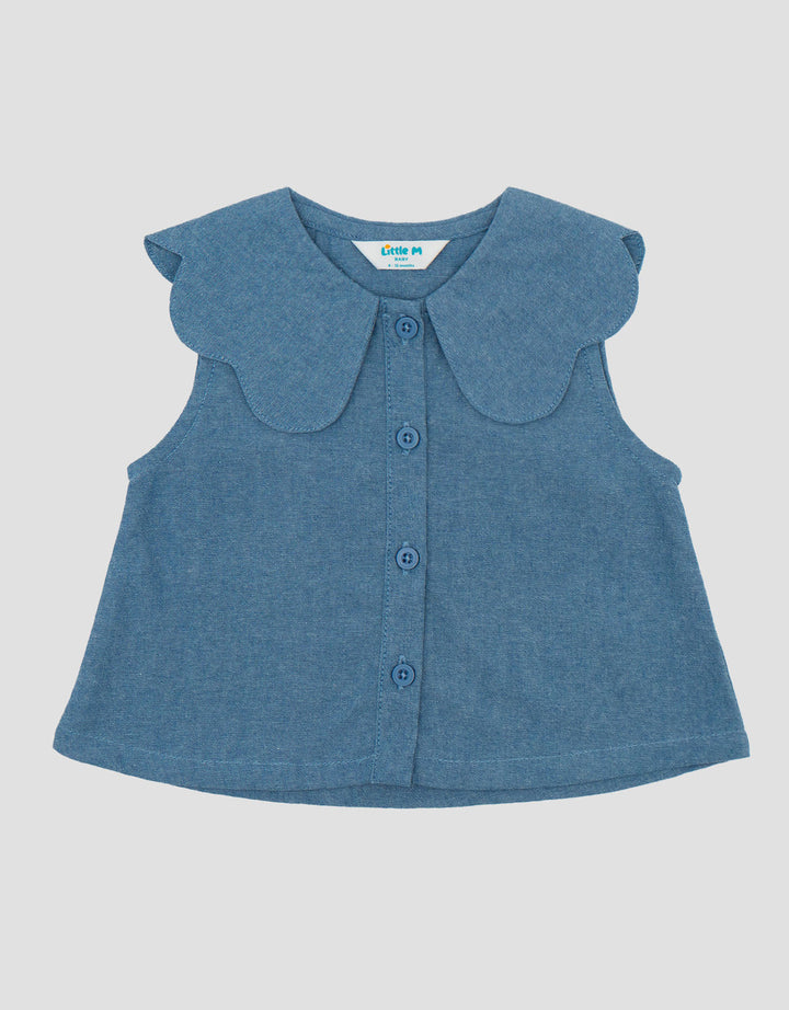 Little M Chembrey Blouse Bayi