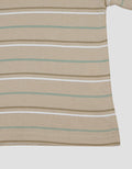 Little M Stripe Colorful  Print Kaos Bayi