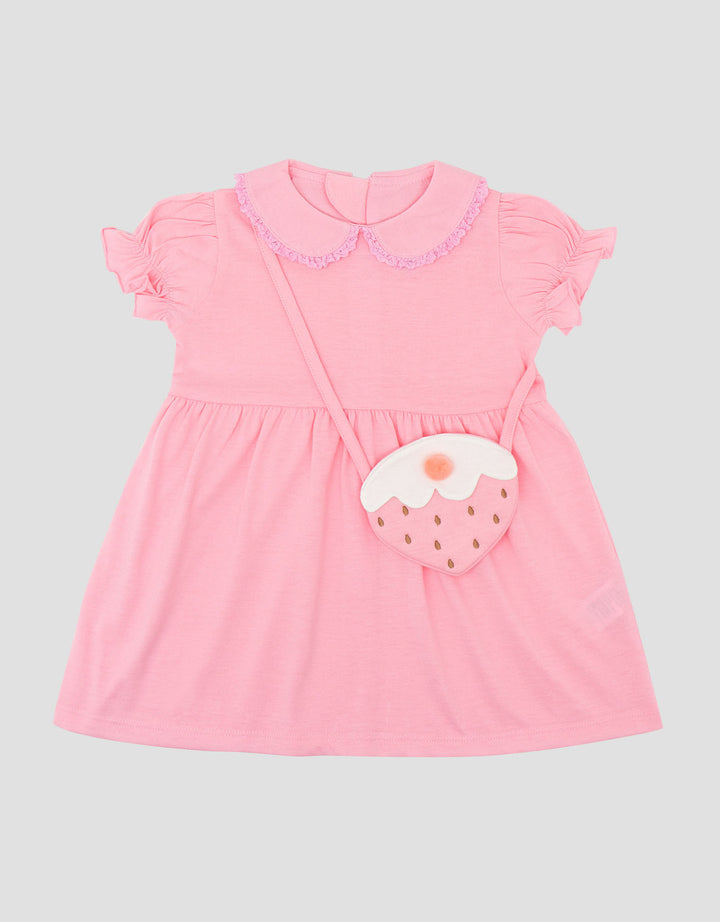 Little M Jersey 28S Tc With Love Bags Dress Bayi
