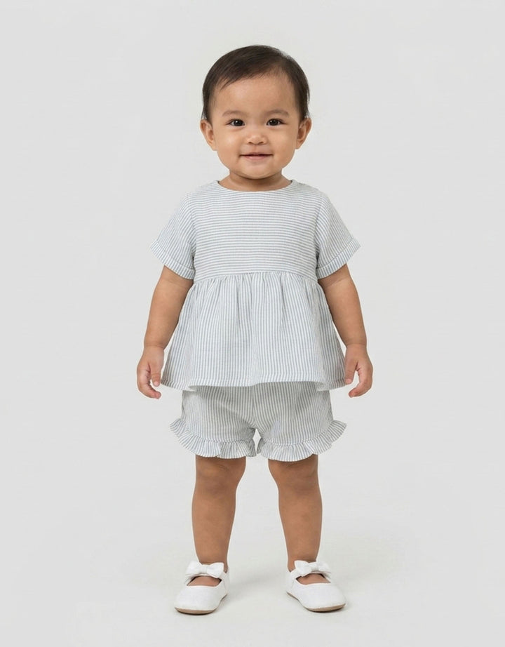 Little M Woven Double Layer Salur Bayi