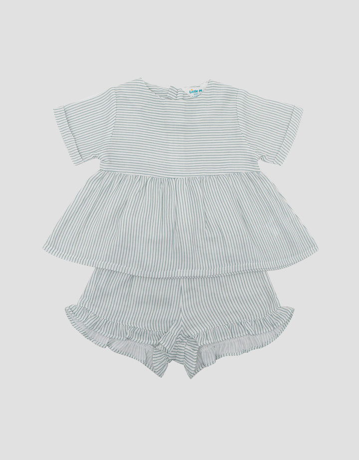 Little M Woven Double Layer Salur Bayi