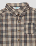 Little M Yarndyed Kemeja Flanel Bayi