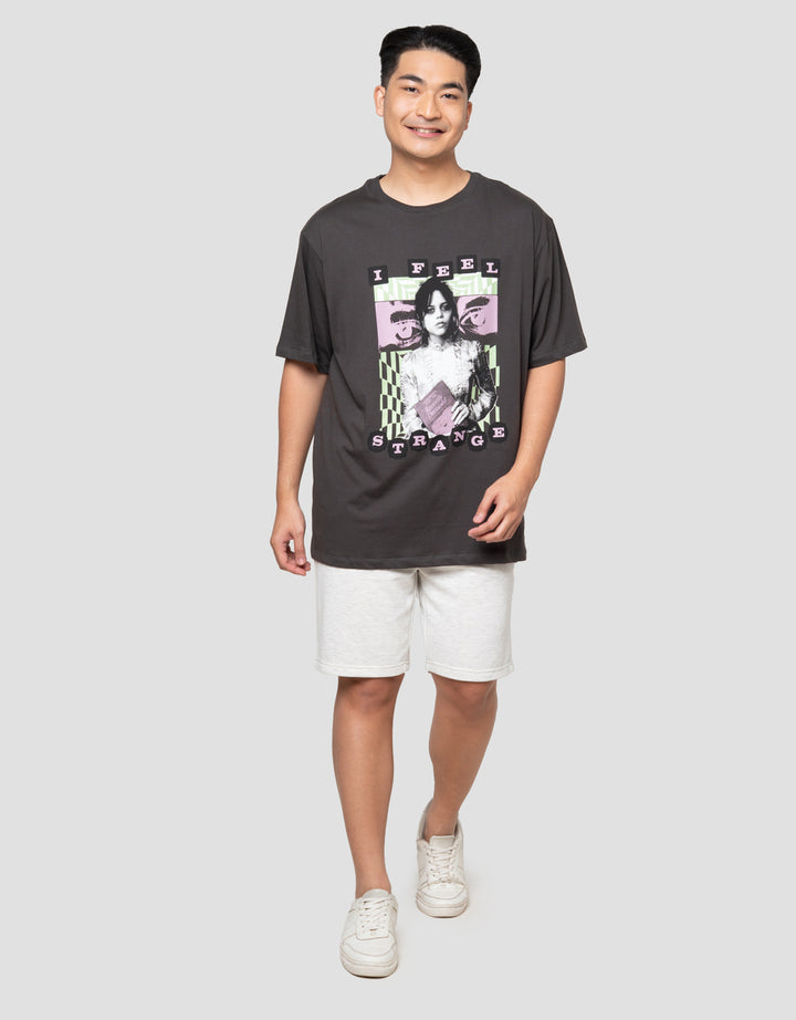 Aos Theme Rockstar Warner Bros Bettle Juice Kaos Oversize Pria