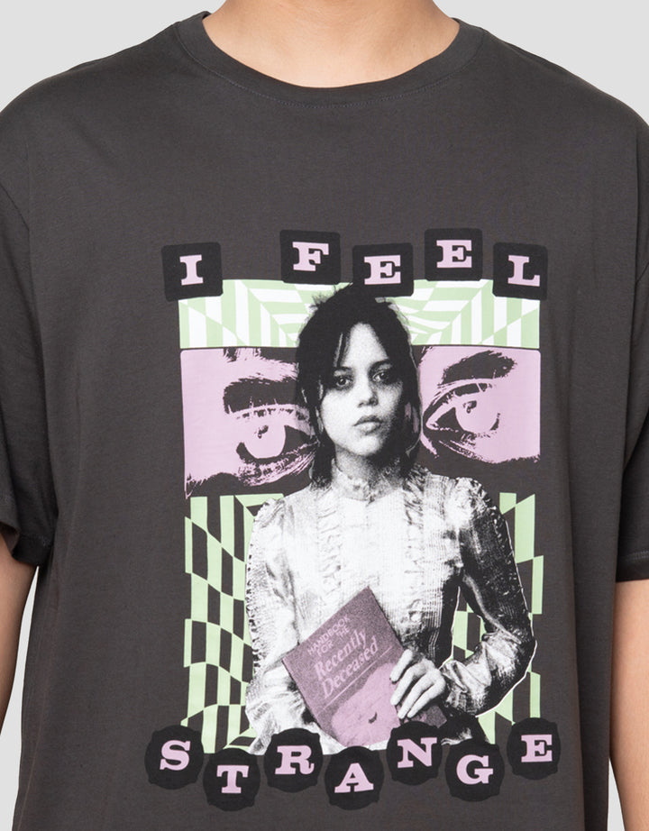 Aos Theme Rockstar Warner Bros Bettle Juice Kaos Oversize Pria