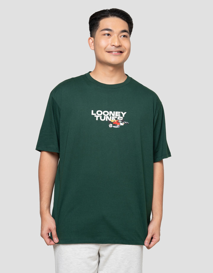 Aos Theme The Jocks Warner Bros Looney Tunes Soccer Kaos Oversize Pria
