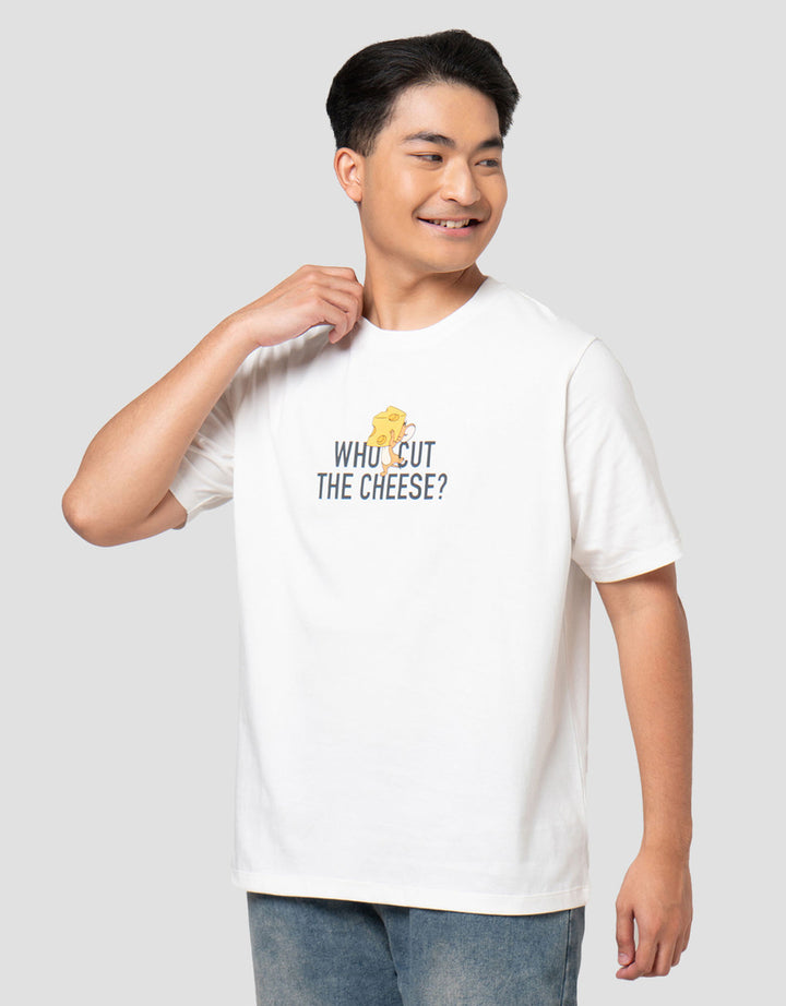 Aos Theme Rockstar Warner Bros Tom And Jerry Cheese Kaos Pria