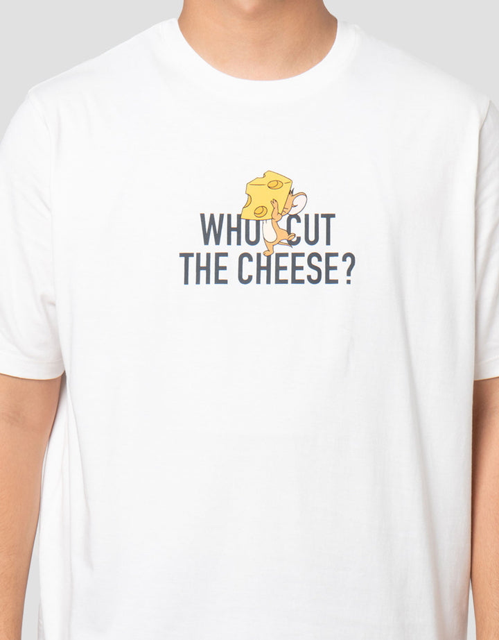 Aos Theme Rockstar Warner Bros Tom And Jerry Cheese Kaos Pria