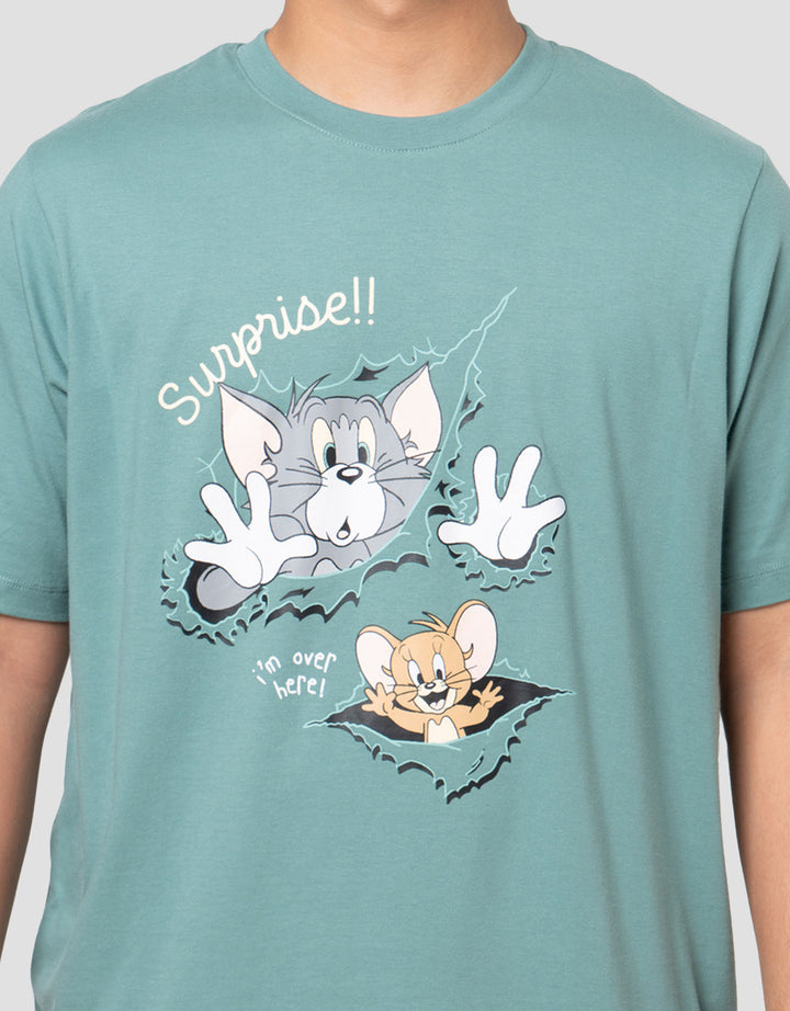 Aos Theme Rockstar Warner Bros Tom And Jerry Surprise Kaos Pria