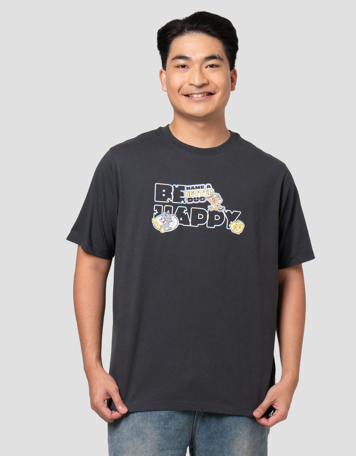 Aos Theme Rockstar Warner Bros Tom And Jerry Be Happy Kaos Pria