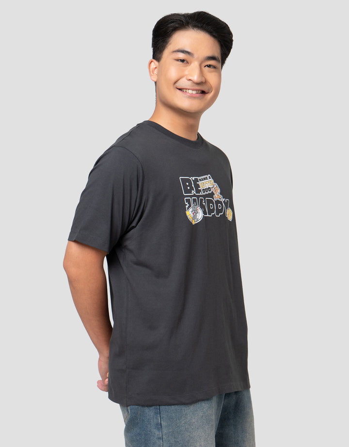 Aos Theme Rockstar Warner Bros Tom And Jerry Be Happy Kaos Pria