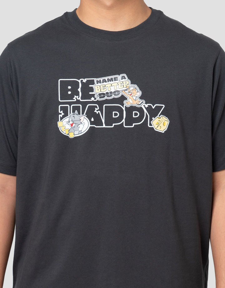 Aos Theme Rockstar Warner Bros Tom And Jerry Be Happy Kaos Pria