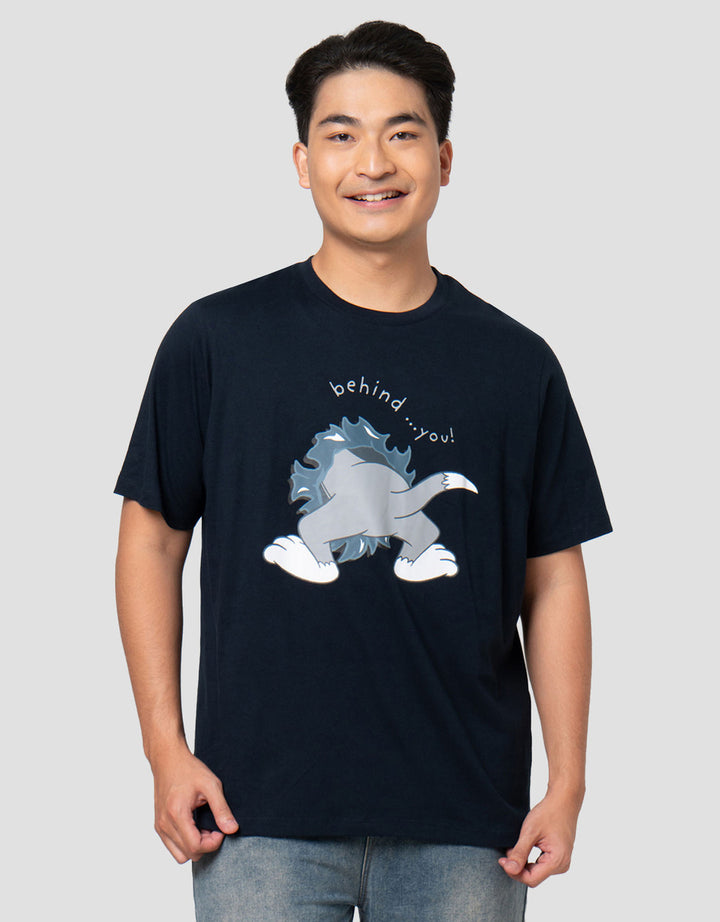 Aos Theme Rockstar Warner Bros Tom And Jerry Behind You Kaos Pria