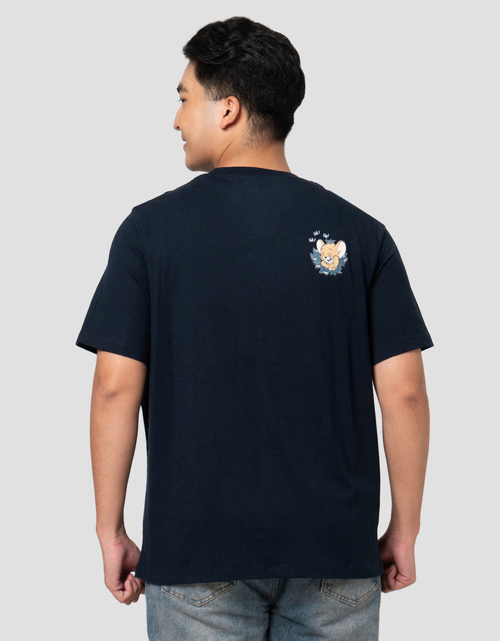 Aos Theme Rockstar Warner Bros Tom And Jerry Behind You Kaos Pria