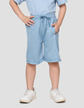 Little M Terry Ktg Cur Sewn Celana Pendek Anak Laki-laki