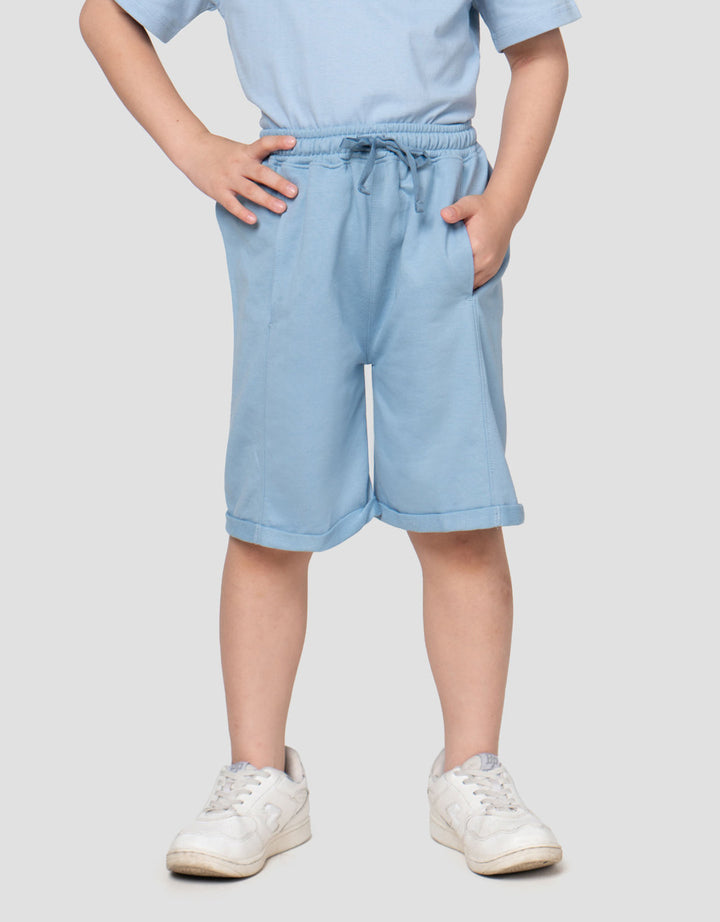 Little M Terry Ktg Cur Sewn Celana Pendek Anak Laki-laki