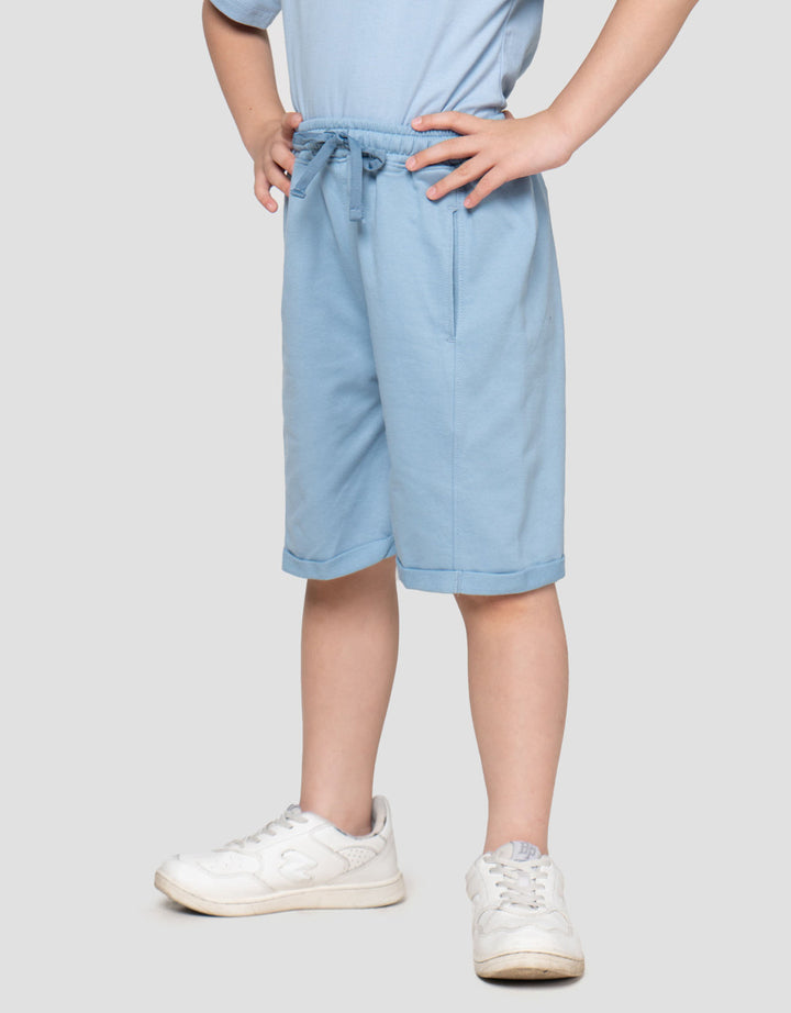 Little M Terry Ktg Cur Sewn Celana Pendek Anak Laki-laki