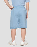 Little M Terry Ktg Cur Sewn Celana Pendek Anak Laki-laki