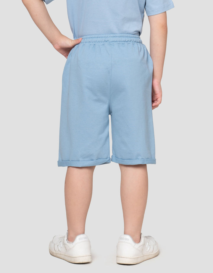 Little M Terry Ktg Cur Sewn Celana Pendek Anak Laki-laki
