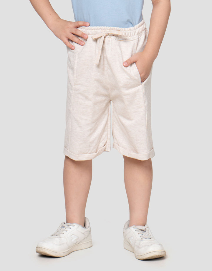 Little M Terry Ktg Cur Sewn Celana Pendek Anak Laki-laki