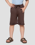 Little M Terry Ktg Cur Sewn Celana Pendek Anak Laki-laki