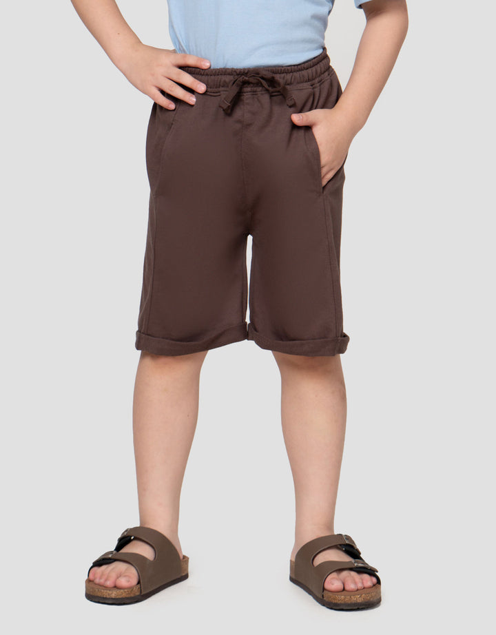 Little M Terry Ktg Cur Sewn Celana Pendek Anak Laki-laki