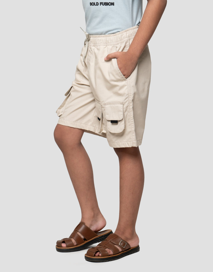 Little M Crop 3 Ktg Cargo Celana Pendek Anak Laki-laki