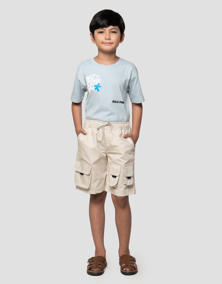 Little M Crop 3 Ktg Cargo Celana Pendek Anak Laki-laki