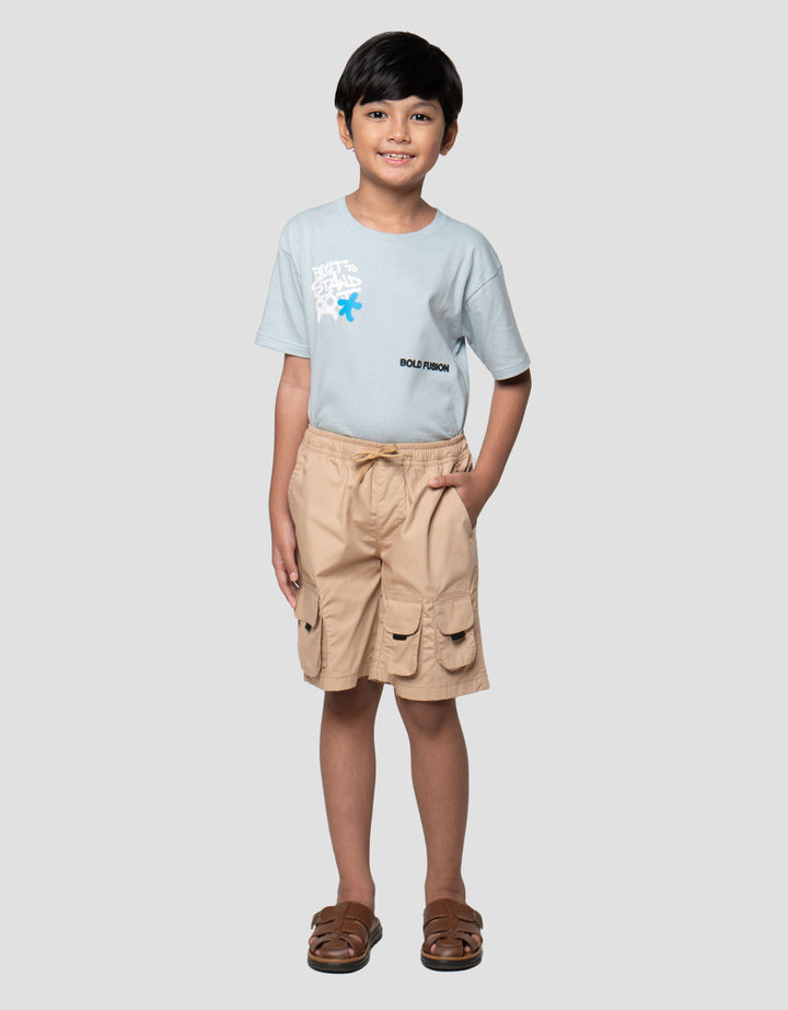 Little M Crop 3 Ktg Cargo Celana Pendek Anak Laki-laki