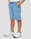 Little M Ktg 1 Samping Celana Pendek Denim Anak Laki-laki