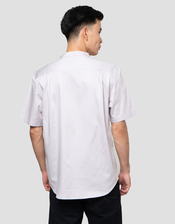 Suko Print Casual Kemeja Lengan Pendek Pria