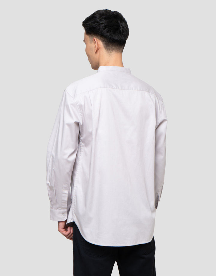 Suko Print Motif Simply Kemeja Lengan Panjang Pria