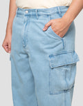 Suko Celana Kargo Denim Pria