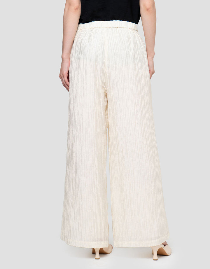 Connexion Crinkle Straight Celana Panjang Wanita