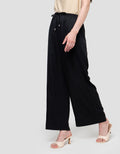 Connexion Sateen Twill Straight Trouser With Stopper Celana Wanita