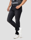 Nevada Basic Slim Fit Crinkle Celana Denim Pria