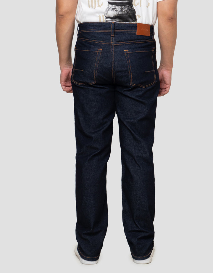 Nevada Basic Regular Fit Spray Celana Denim Pria