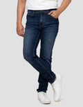 Nevada Tapered Fit Spray Tag Celana Denim Pria