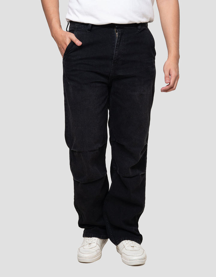 Nevada Multi Dart Baggy Fit Celana Denim Pria