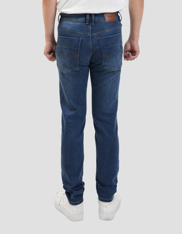 Nevada Terry Slim Fit Celana Denim Pria