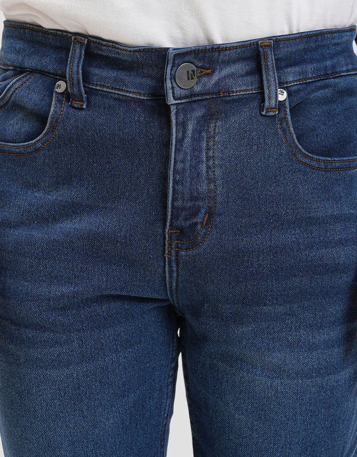 Nevada Terry Slim Fit Celana Denim Pria
