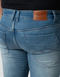 Nevada Terry Slim Fit Celana Denim Pria