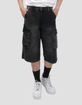Nevada Skater Cargo Celana Pendek Denim Pria